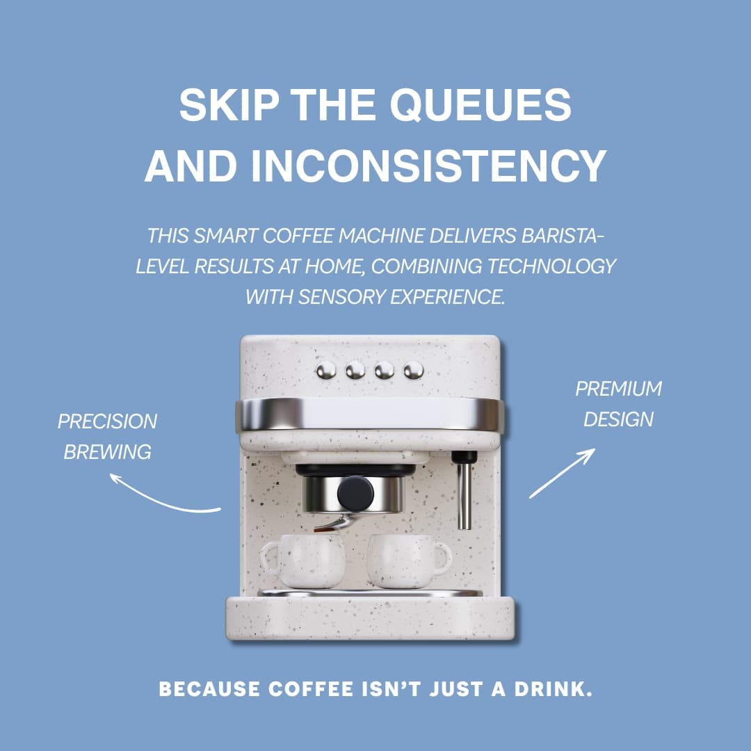 Smart coffee machine campaign